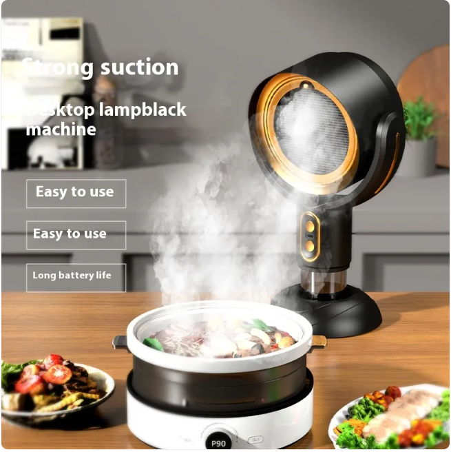 Portable Desktop Range Hood – Compact Air Purifier for Cooking & Workspaces