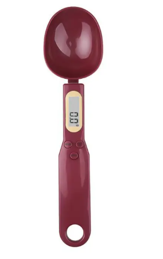 Digital Measuring Spoon Scale – 500g/0.1g Precision Kitchen Scale Spoon | 8 Colors | Battery Powered