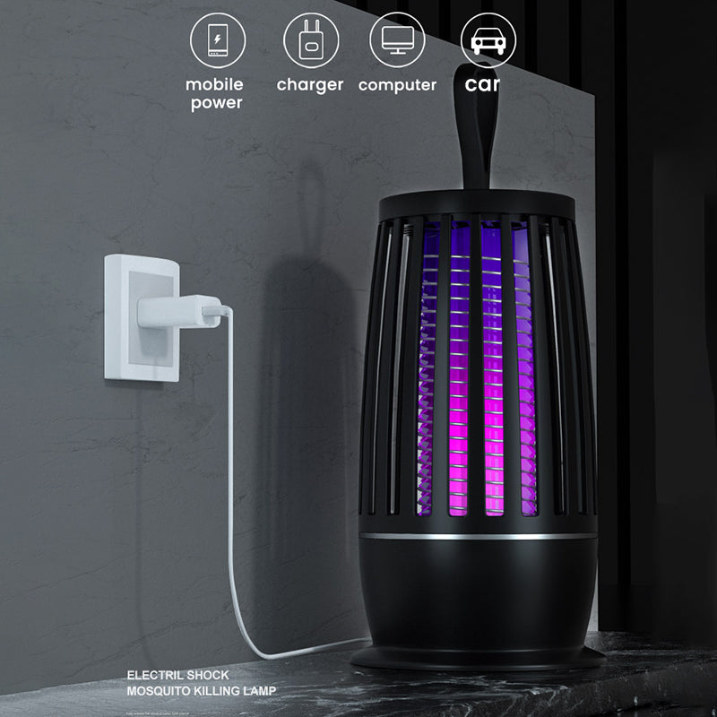 USB Mosquito Zapper Lantern – Electric Bug Killer Light for Indoor Use