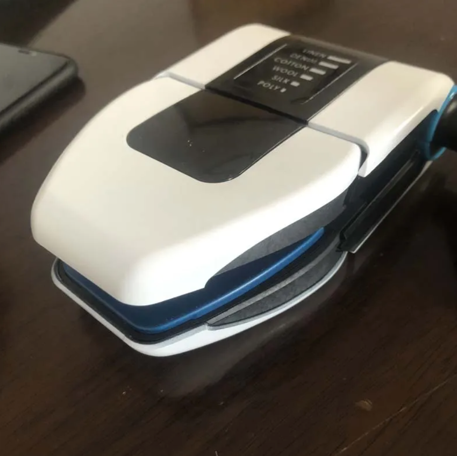 Portable Foldable Electric Iron – 6 Temperature Settings, Dual Ironing Position, No Water Needed | Travel & Home (UK/EU/AU/US)