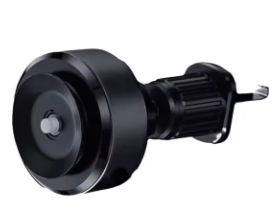 Magnetic Car Phone Mount – 360° Dashboard & Windshield Holder with Wireless Charging Option (4.7"+ Phones)