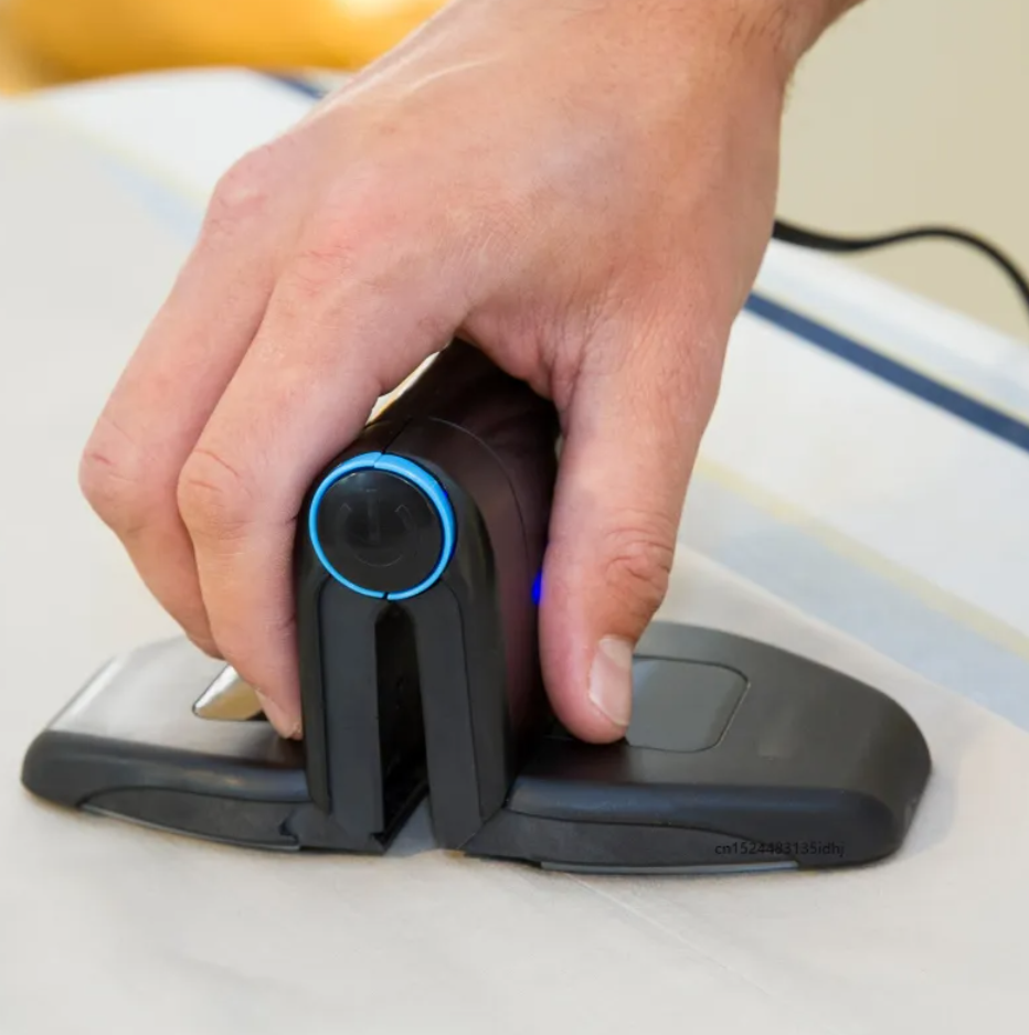 Portable Foldable Electric Iron – 6 Temperature Settings, Dual Ironing Position, No Water Needed | Travel & Home (UK/EU/AU/US)