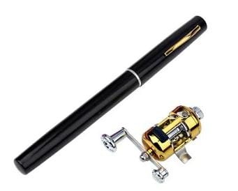 Mini Pocket Fishing Rod – Collapsible Aluminum Travel Fishing Rod, 95cm, 56g, 190m Line Capacity (5 Colors)