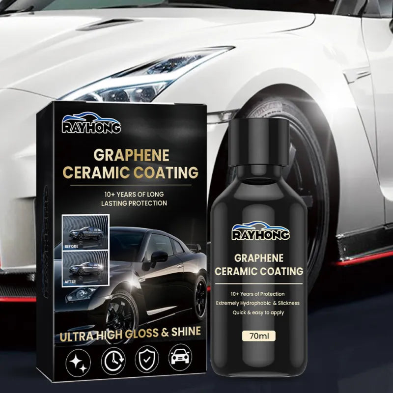 GrapheneShield Ceramic Car Coating – Graphene Paint Protection, 70ml
