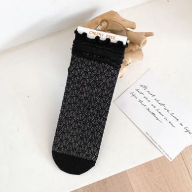 Women’s Breathable Lace Mesh Socks – Elegant Sheer Ankle Socks for Everyday & Dressy Wear | 15 Styles | White, Black & Beige